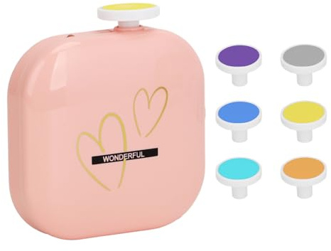 Coupe-ongles bébé 6 Tampons De Ponçage, Âges, Polissage, Manucure | Lime À Ongles Électrique USB Pour Tout-Petit Pour Garçons, Filles, Ados, Seniors, Maison, Salon,