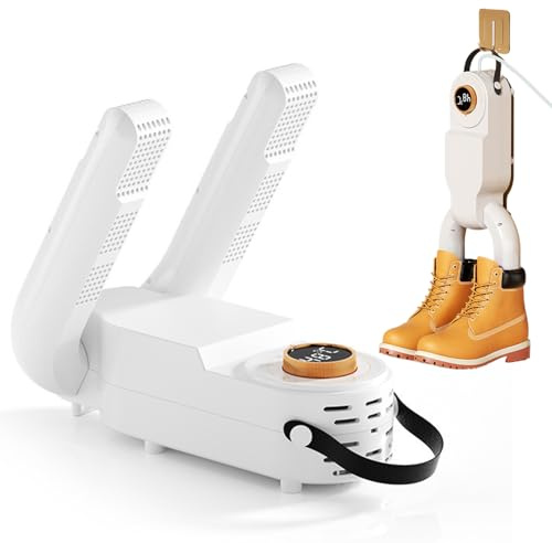 Wuyooprt Séchoir à Chaussures - Appareil de Séchage Intelligent pour Chaussures - Machine à Sécher les Bottes de Travail | Pour Maison Voyage Plein Air Randonnée Après-Exercice Baskets