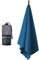 Fit-Flip Microfaser Handtücher - kompakt und leicht - Mikrofaser Handtuch schnelltrocknend - als Reisehandtuch, Sporthandtuch, Strandtuch - Badetuch groß (1x 80x40cm, Azure Blue)