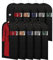 KEEGH 152cm Kleidersack (10-teiliges Set) Kleidersack zur Aufbewahrung, Schrank mit Reißverschluss mit Kleidersacke und Blazer mit Klappösen Kleid, schwarz