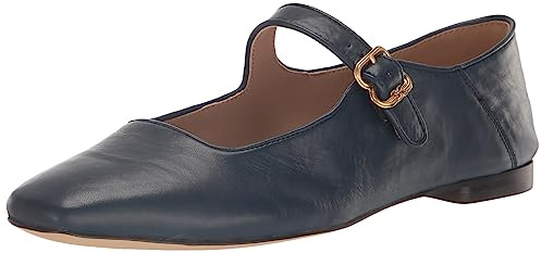 Sam Edelman Chaussures Plates Michaela Mary Jane pour Femme, Hudson Navy, 37.5 EU