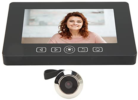 Digitaler Türspion mit 4,3-Zoll-Farbbildschirm, Nachtsicht-Gucklochkamera für Haustür