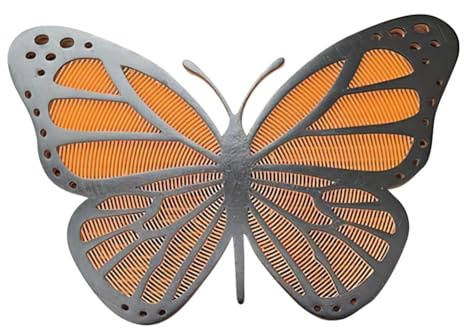Kueohse Estación de Riego Multiusos Reutilizable para Abejas. Bandeja Flotante con Forma de Mariposa para Polinizadores, Mariposas y Abejas.