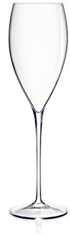 Bormioli Luigi Magnifico Set Calici Flûte, Vetro Sonoro, Trasparente, 32 cl, 6 Pezzi