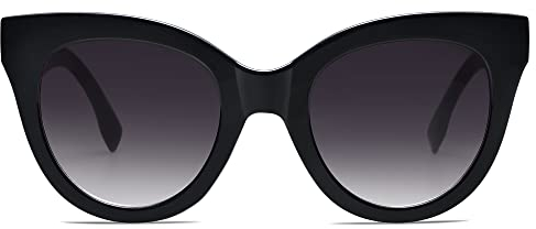 SOJOS Sonnenbrille Damen Retro Cateye,Vintage Große Katzenauge Sonnenbrillen Oversized Trendy Stylische Brille SJ2074