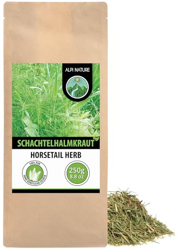 Alpi Nature Schachtelhalmtee 250g, Schachtelhalmkraut geschnitten, Schachtelhalm Tee lose