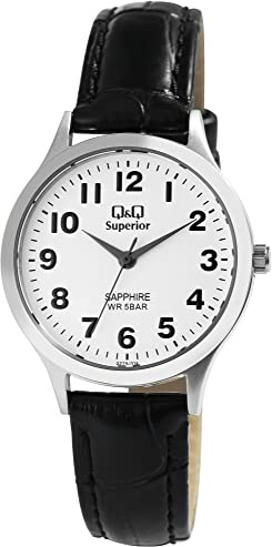 Q&Q Montre Automatique analogique et numérique pour Femme avec Bracelet S7233216, Multicolore, lanière
