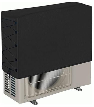 Lonas Impermeables Exterior, Cubierta De Aire Acondicionado For Unidades Exteriores, Cubierta Impermeable A Prueba De Viento For Unidades De Aire Acondicionado Al Aire Libre(37X15X35CM)