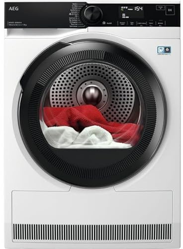 AEG 8000 AbsoluteCare® TR848A4B2 8Kg Heat Pump Tumble Dryer - Black - A+++ Rated