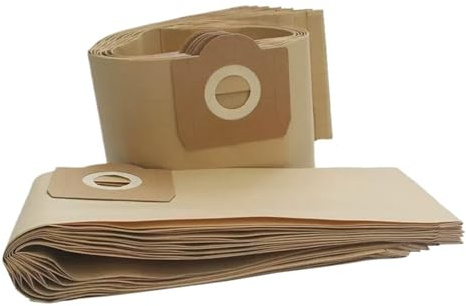 Bolsa for polvo compatible con aspiradoras KARCHER WD3 Premium, WD 3300 M, 3200, WD3500 P, 6959-130, RB88, RU100, RU101, A2204 y A2656(10PCS)