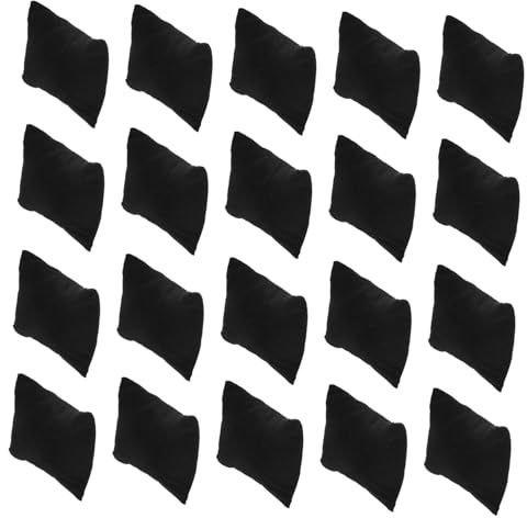 NUOBESTY Cuscini e Supporto Espositore 20 Pezzi per Bracciali e Orologi da Polso Nero Protezione Antigraffio per Vetrine e Musei