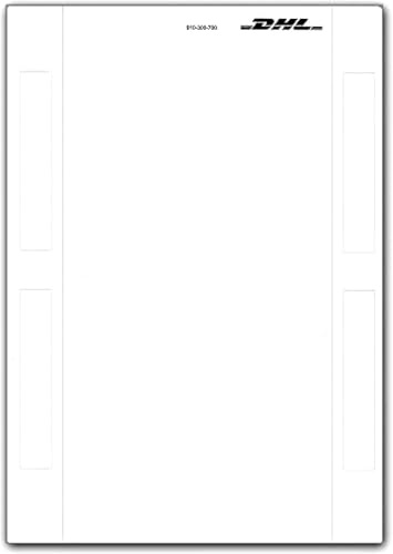 Selbstklebende Paketscheine Adressaufkleber Online Frankierung Aufkleber DHL DPD Versandetiketten Label Etiketten Hermes A5 Neu (1000)