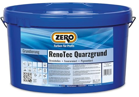 Zero RenoTec Quarzgrund weiß 15 kg Streichvlies