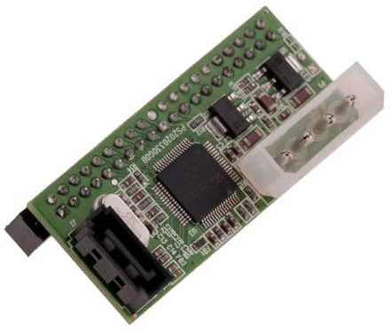 KALEA-INFORMATIQUE Adaptateur pour Relier Un Disque Dur ou Un CDROM IDE sur Un Port SATA avec chipset JMicron JM20330