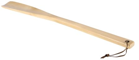 FRCOLOR Chausse-pied Long en Bois 40cm, Beige, Ergonomique