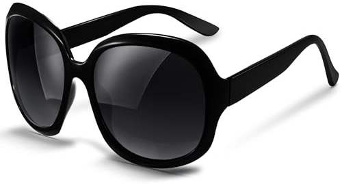 miyya Bug Eye Oversized Polarized Sunglasses Womens, Trendy Retro Sun Glasses for Women 2025, Oversized UV Protection Shades