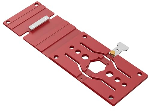 340mm Track Saw Square, 90° Right Angle Circular Saw Guide Rail Angle Stop Circular Saw Accessories Compatible with DeWalt Guide Rail