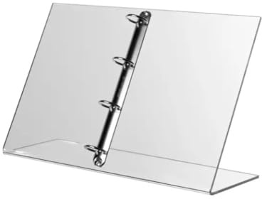 Pupitre de présentation de document incliné.
