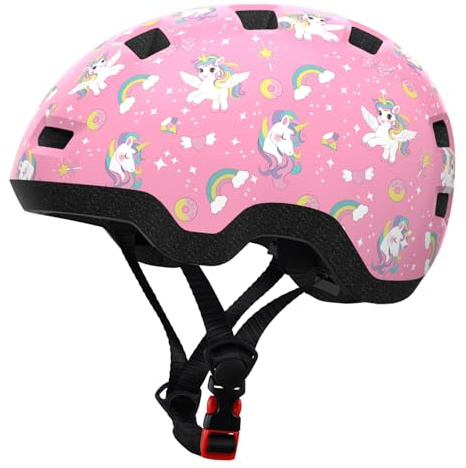 Toddler Bike Helmet for 1-3 Year Olds - Adjustable Baby Infant Kids Bike Helmet for 1-3/2-3/3-5 Boys & Girls - Safety Certified for Bicycle, Scooter & Skateboarding