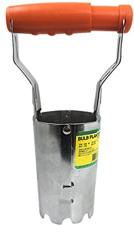 DONGCY Garten Blumenzwiebelpflanzer Werkzeug Pro Graben/Nachfüllen Loch Zwiebelpflanzer Pflanzen Atomatische Boden Freisetzung Pro Tulpen Narzissen Dahlien Gemüse mit Tiefe Markieren