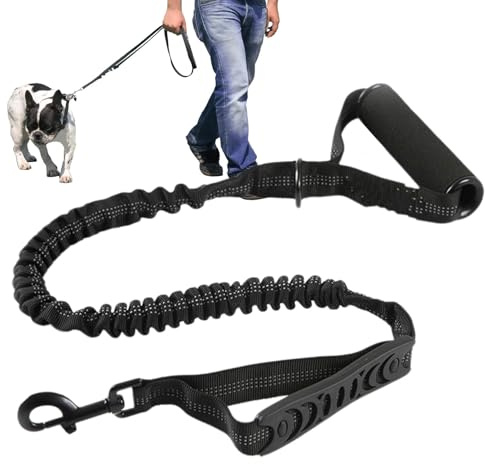 Elastisk hundledning,Elastisk hundledning Slitstarkt handtag med hög