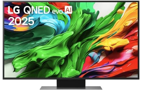LG TV QNED MiniLED 50 50QNED87A6D, UHD 4K, Procesador Inteligente α7 AI Processor 4K Gen8, Smart TV, DVB-T2 (H.265), Ashed Blue