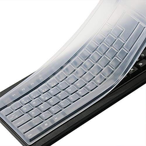 CASEBuy Universal Anti polvo impermeable de silicona teclado teclado cubierta protector piel para ordenador de sobremesa