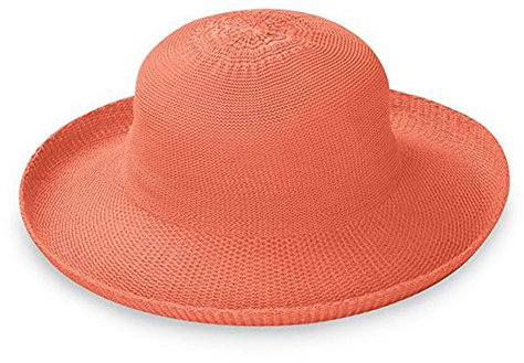 Wallaroo Hat Company Women’s Victoria Sun Hat – Ultra-Lightweight, Packable, Modern Style, Designed in Australia, Cranberry
