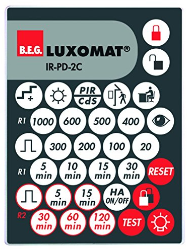 Beg det.mov/pres-i.crep – Fernbedienung ir-pd-2 C grau