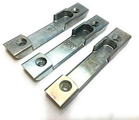 3x SI Siegenia Aubi Schließblech 0420 Beschläge Fenster PVC Beschlag