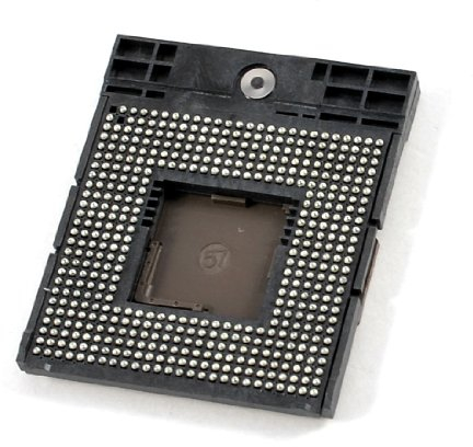 Ruilogod Tipo de ranura Z848 de la placa base 478 CPU Base de zócalo para portátil
