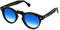 XLAB Hokkaido Lunettes de soleil, 49mm, Noir/Bleu dégradé, Unisex