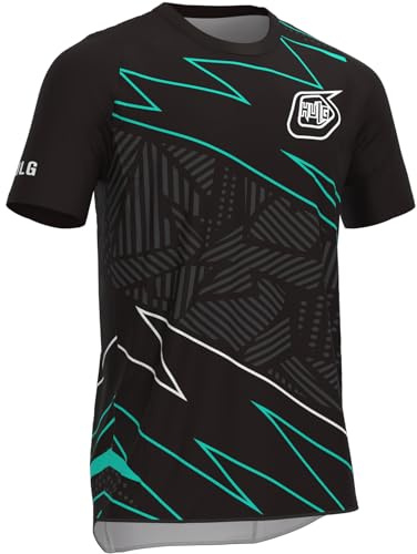 MTB Shirt Herren,Fahrrad Shirt,radshirt Herren Kurzarm,MTB Tshirt,Geeignet Zum Laufen/Radfahren/Wandern Und Anderen Sportarten (Style-09,XL)