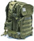 Strength Shop Militär Rucksack mit integriertem Molle-System, Olivgrün, 45L, Taktischer Rucksack mit Rückenpolsterung & Netztasche für Trinkflaschen, Survival Rucksack für Outdoor-Aktivitäten