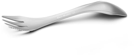 Fire-Maple T23 Titanium Camping Spork – Lightweight Fork & Spoon 22g Ultralight Backpacking Cutlery Utensil for Hiking, Travel & Outdoor Adventures