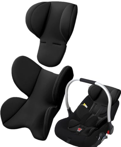 Reductor De Asiento De Coche Para Bebé - Cojín Para Cochecito De Bebé, Cojín Reductor De Cabeza Y Cuerpo Para Cochecito De Bebé, Cómodo Y Transpirable - Para Cochecito, Asiento De Coche Y Trona