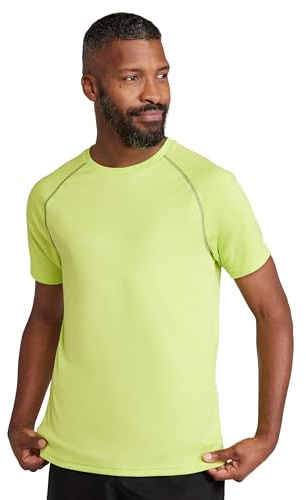 Mountain Warehouse Endurance Isocool SS Herren Multifunktions-Shirt - atmungsaktives T-Shirt zum Laufen, Joggen, Radfahren, Wandern und für Outdoor, Frühling Sommer Limette 3X-Large