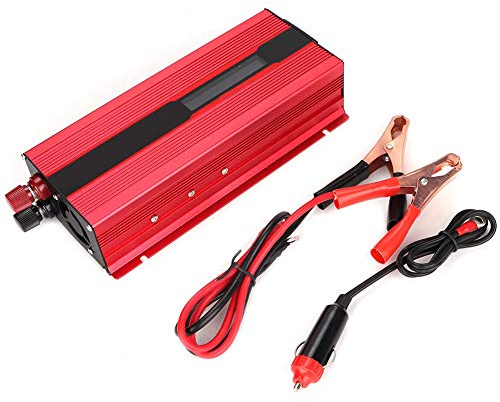 Solar Inverter 6000W+ -Spannungswandler 12V 220V Kfz Wechselrichter 12V Auf 220V Auto Solarenergie 2000 W Wechselrichter USB Ladeanzeige LCD Anzeige Dc 12 V Bis Ac 220 V