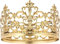 2 Stücke Krone Tortenaufsatz, Goldene Kuchendekoration für Kinder Geburtstag Party, Vintage Prinzessin Kuchen Topper für Hochzeit Babyparty