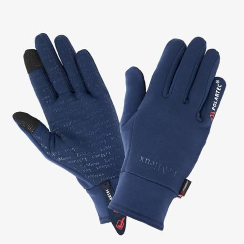 LeMieux PolarTec Adults Horse Riding Gloves - Black - Small