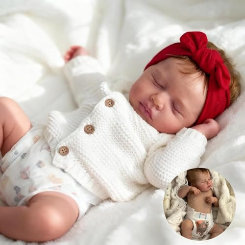 Anano Bebe Reborn Silicona Cuerpo Completo, 50CM Muñecas Bebe Reborn Niña Realista, Bebes Reborns De Silicona Cuerpo Entero Realistas Y Reciennacida