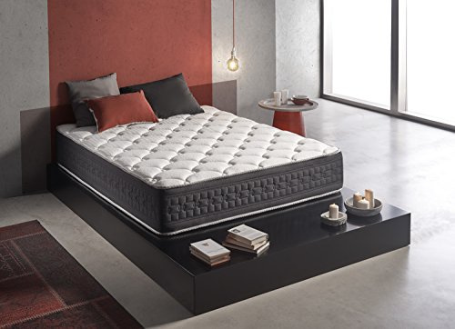 Matelas Épaisseur 30cm Grand Class® (120x190 cm) | Bio Mousse á Memorie de Forme Natur Fresh® + Rest Foam Soft® |Système Multi Zone Slepp avec 11 Zones de Confort | Extrêmement Durable