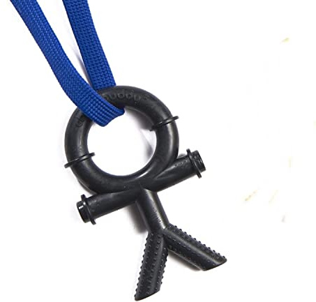 Sensory Direct Chewbuddy Tuff Stickman - Juguete sensorial fuerte, ayuda para masticar o dentición, para niños, adultos, autismo, TDAH, TEA, SPD, motor oral o necesidades de ansiedad, color negro