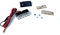 Streetparts24 Mini LED Kennzeichenbeleuchtung 12V – E-Zulassung, Nummernschild Beleuchtung passend für Motorrad, Quad, Roller, PKW, Anhänger – inkl. Schrauben & Klebestreifen