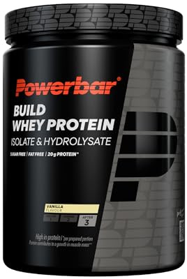 Powerbar - Black Line - Build Whey Protein - Vanilla - 550g - vegetarian protein powder