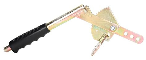 Kelepu Leva di Arresto del Freno a Mano per Rimorchio, Maniglia Antiscivolo Universale in Acciaio Zincato, Freno di Stazionamento per Rimorchio