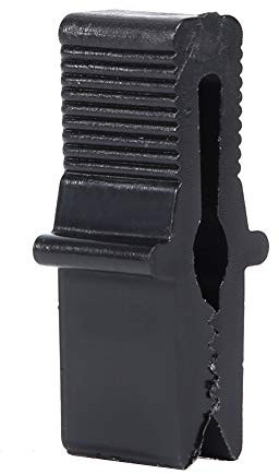 Qukaim Abrazadera de invernadero con clip de película para invernadero, abrazadera de fijación para película de plástico, 200 unidades