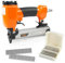 23 Gauge Pneumatic Pin Nailer with 9,000PCS 12mm Stainless Steel Pins, fits 12-25mm Headless Pin Nails, Air Pinner Gun Finish Nailer for Cabinets, Windows, Doors and Interior Decoration