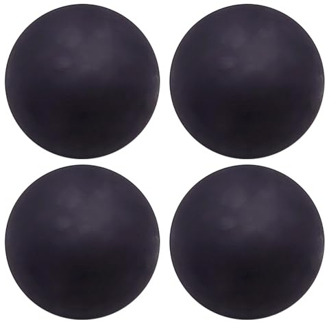 Generisk tävlingssquashboll, professionell squashbollar, mycket elastisk squashboll för små hobbyspelare | Väl synlig hobbyspelare i gummi för nybörjare bra studs