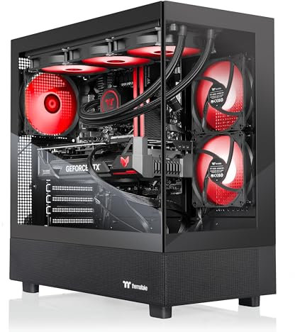 Thermaltake LCGS View 9897X-270 Gaming Desktop (AMD Ryzen™ 7 9800X3D, 32GB 6400MT/s DDR5 RGB Memory, AMD Radeon™ RX 9070 XT, 2TB NVMe M.2, WiFi, Windows 11) V27B-B850-97X-LCS